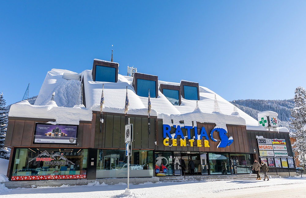 The Rätia Center on the Promenade in Davos Platz